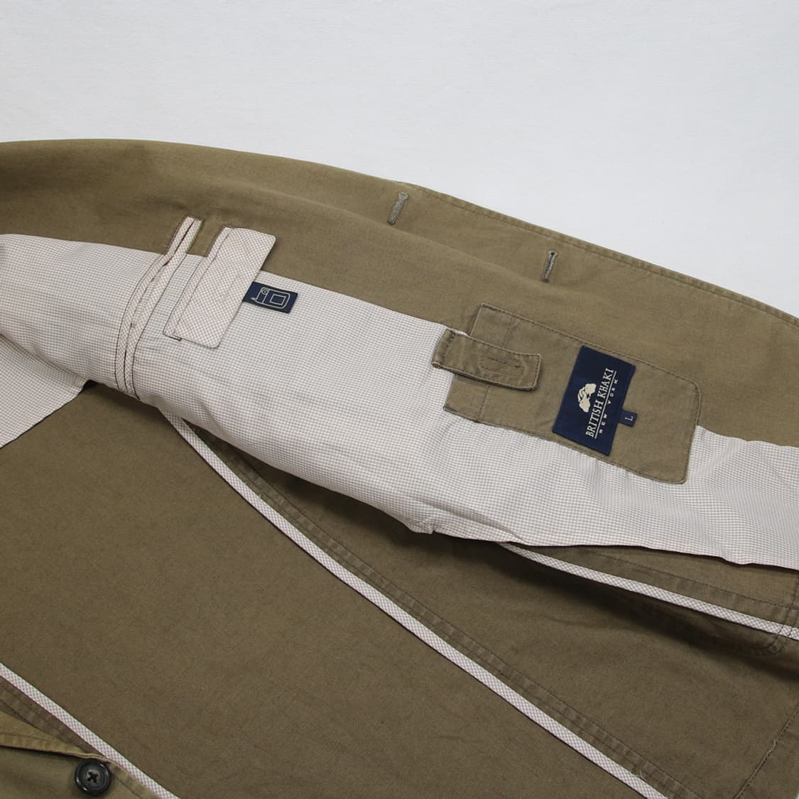 (착용컷) BRITISH KHAKI 린넨 블레이져 (남성용 100) 상품이미지7