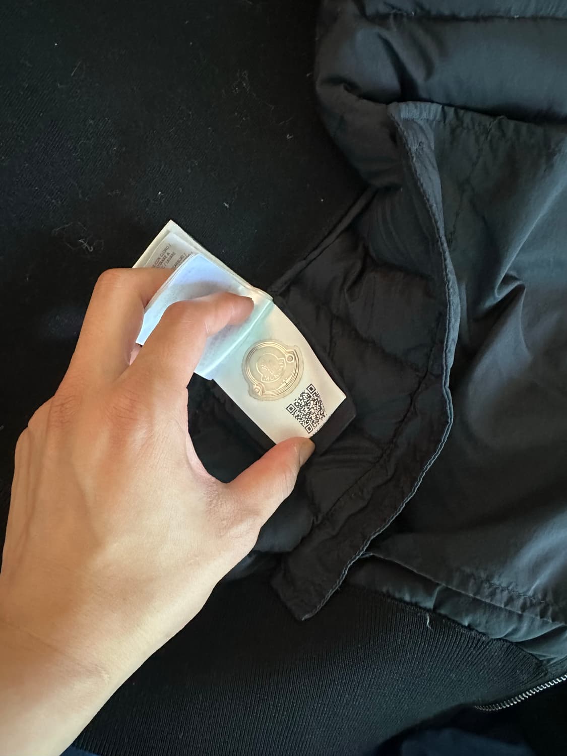 몽클레어 니트패딩 블랙와펜 상품이미지4