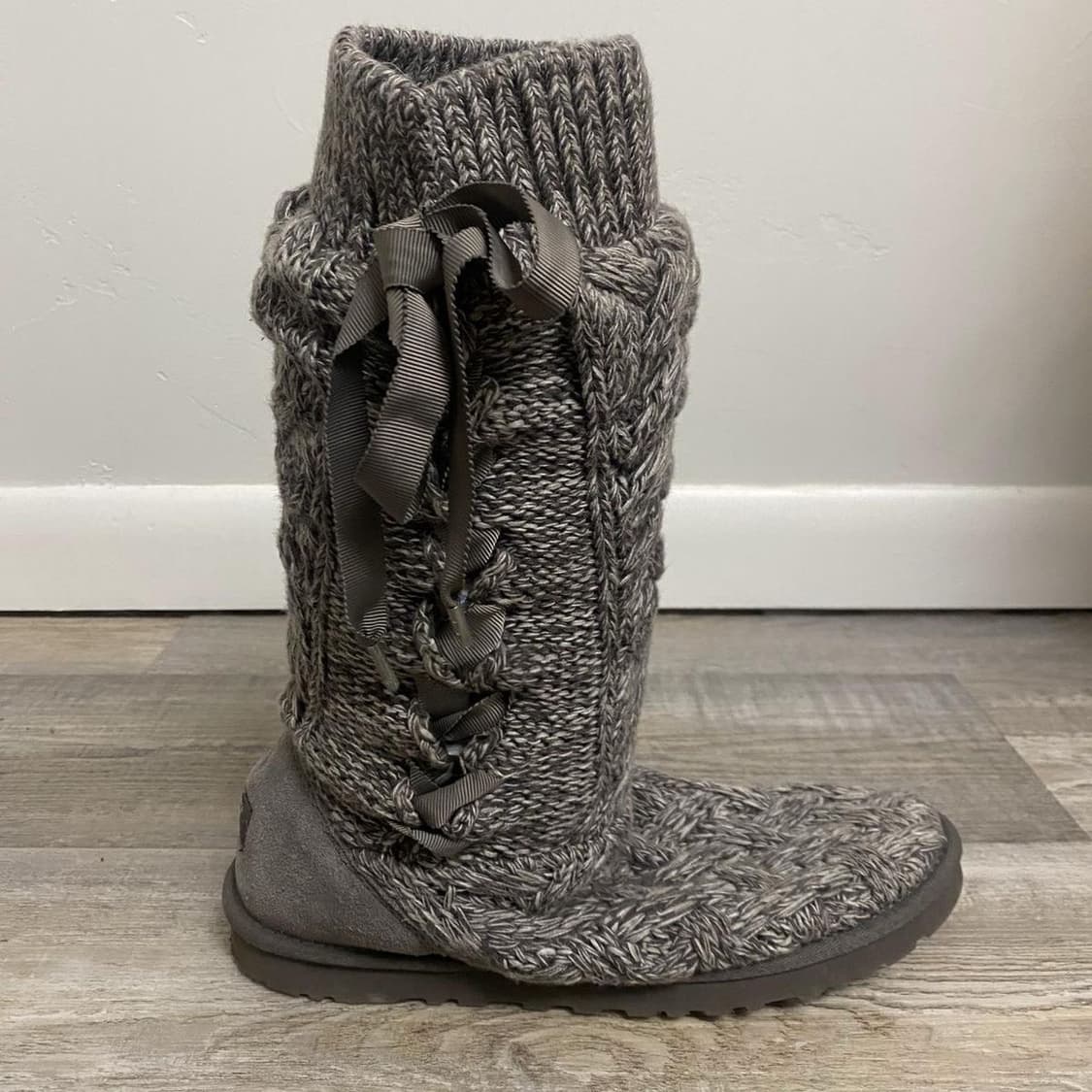 UGG 갸루st 빈티지 리본 어그부츠 상품이미지1