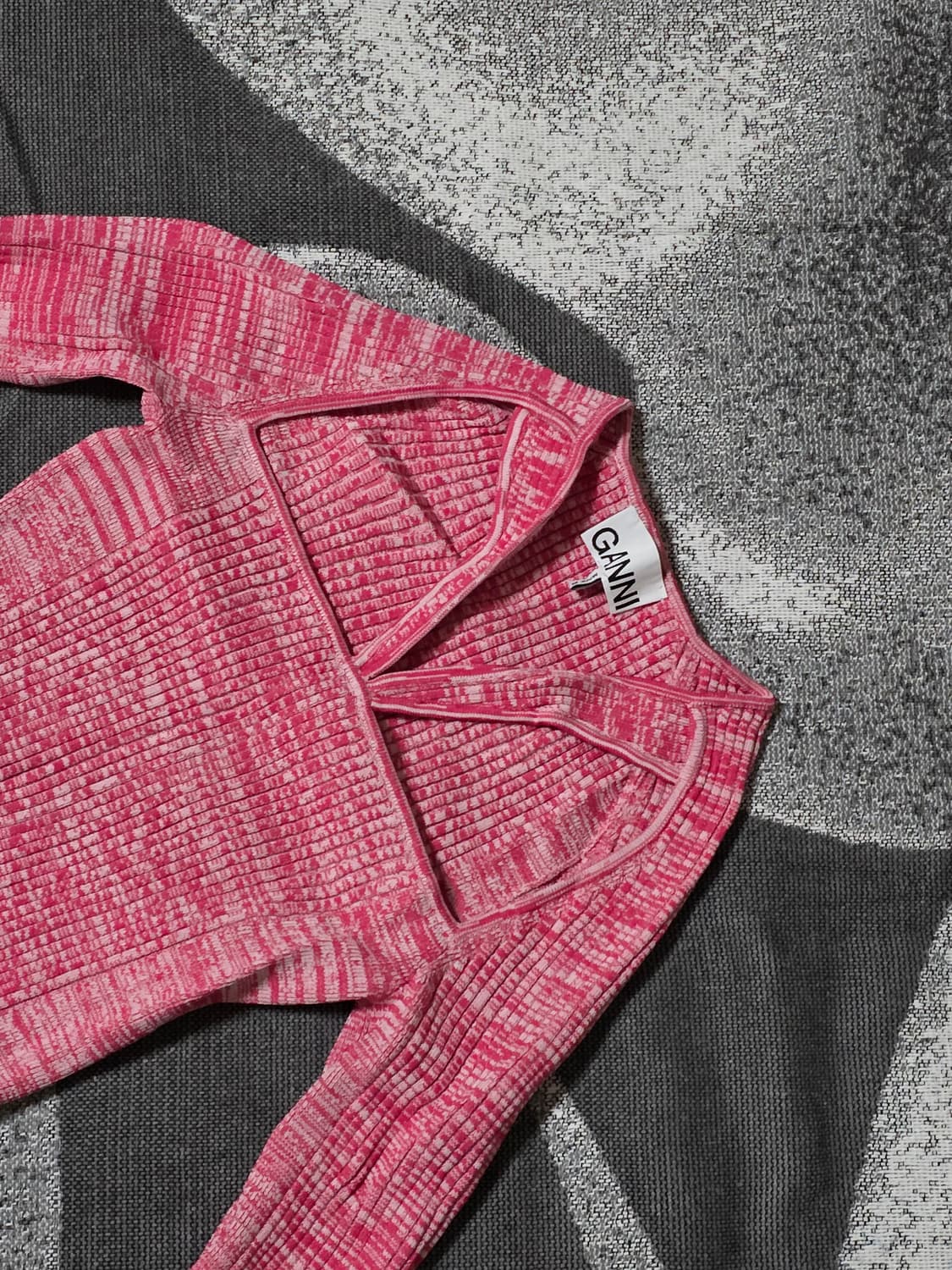 GANNI 가니 컷아웃 니트 원피스 상품이미지4