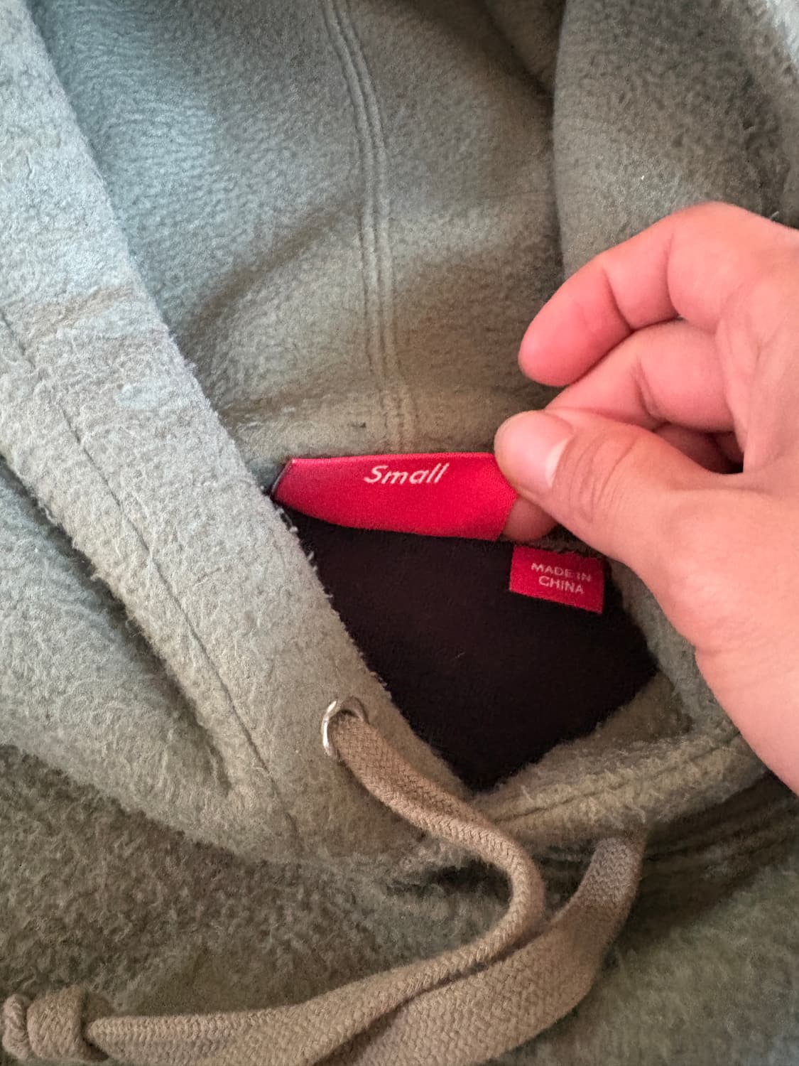 SUPREME InsideOut Hoodie Small 상품이미지4