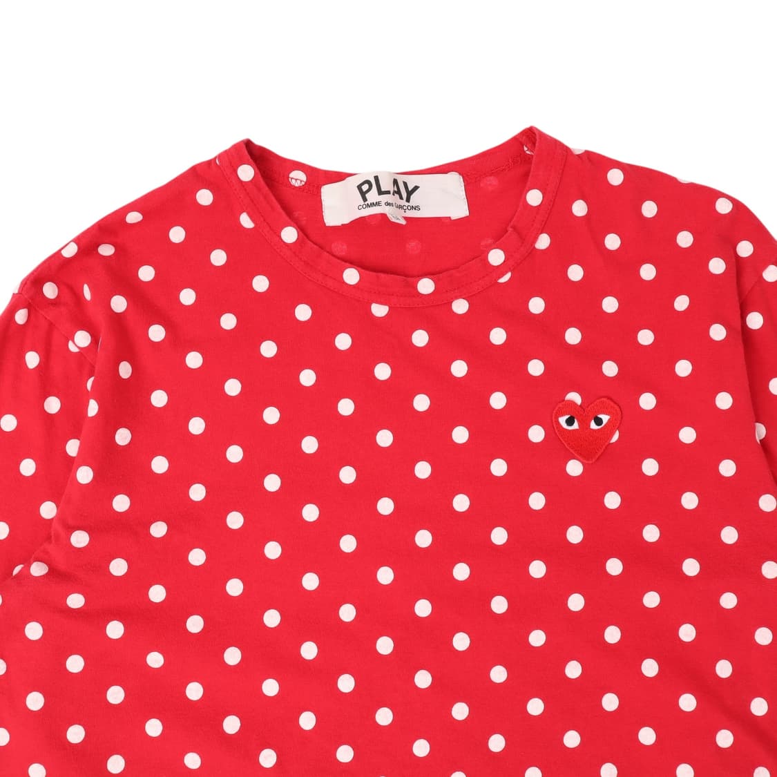 꼼데가르송 레드 도트 롱슬리브 상품이미지2