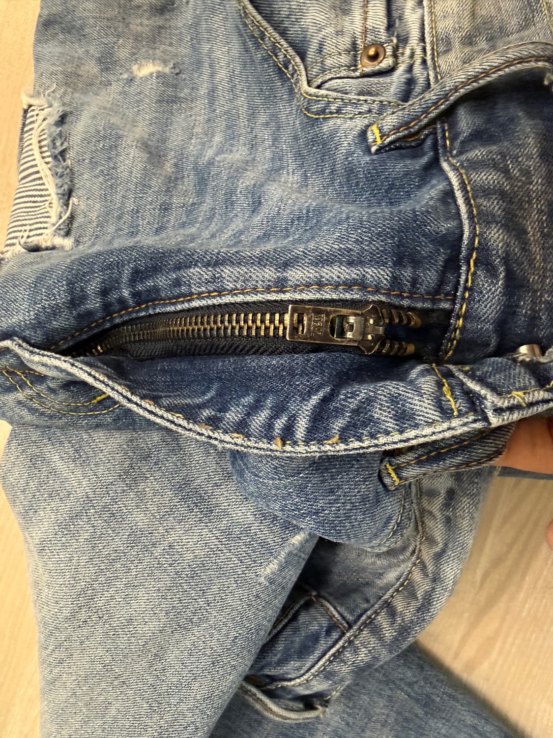 네이버후드 17aw 블루셀비지 데님 14온즈 34사이즈 상품이미지6