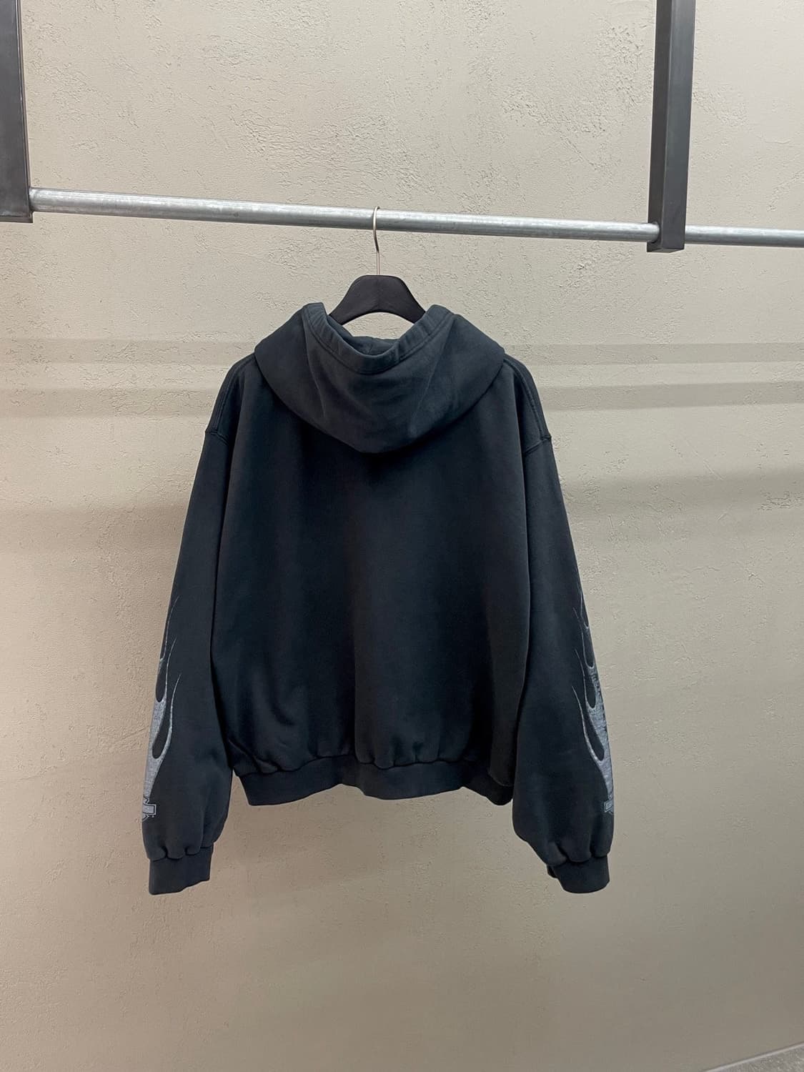 할리데이비슨 크롬 이글 피그먼트 후드티 상품이미지2