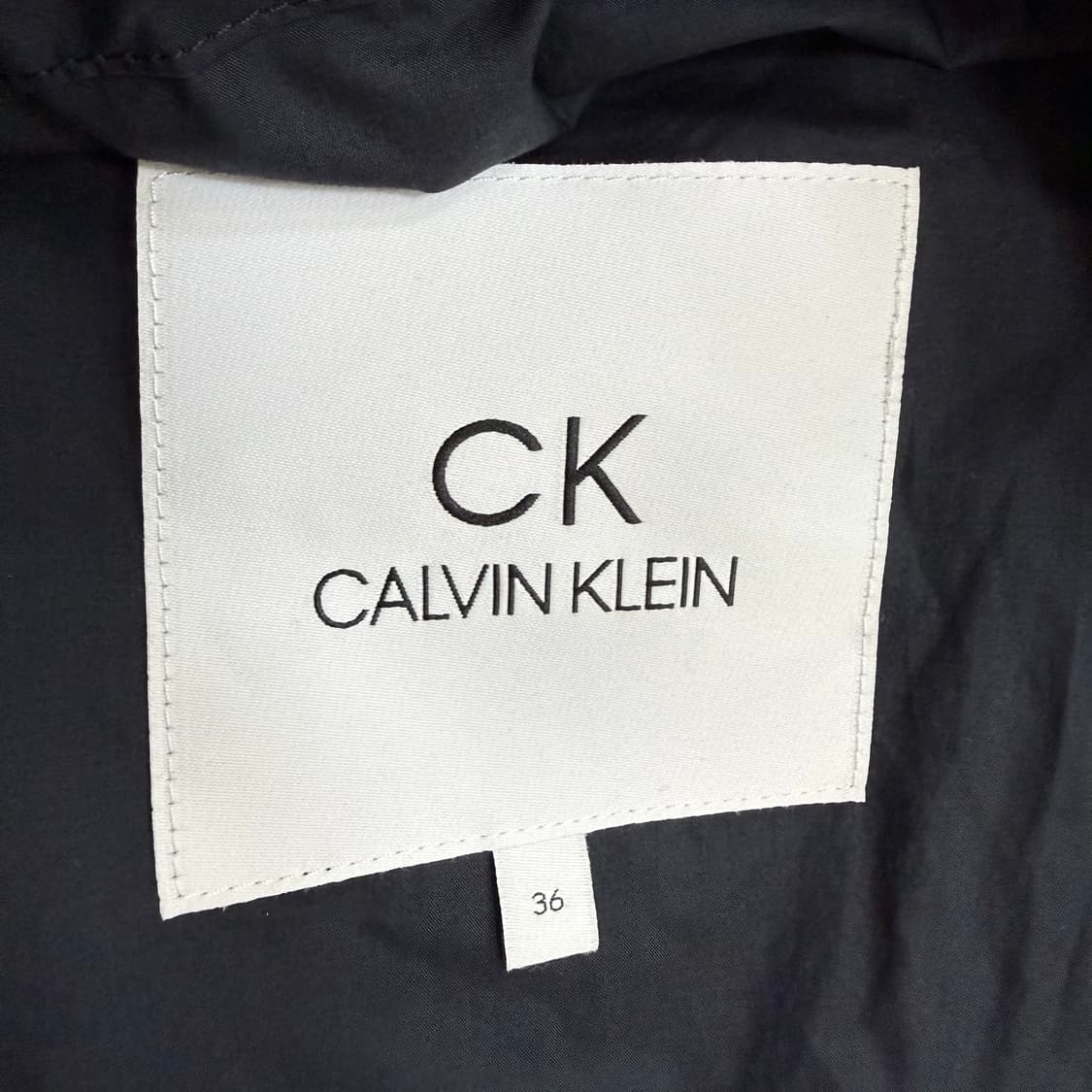 36 켈빈클라인 나일론 피쉬테일 파카 0403T 상품이미지3