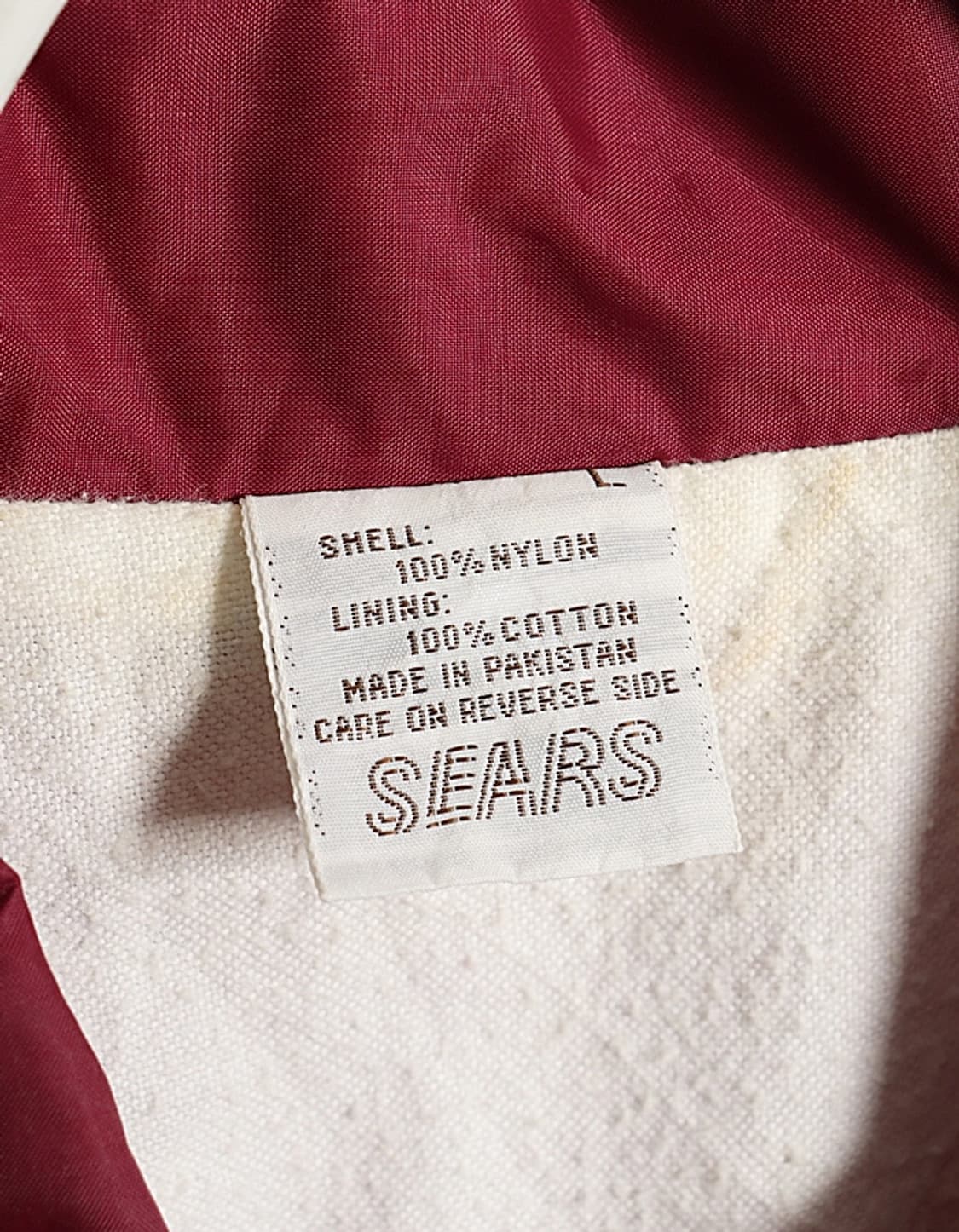 80's SEARS Nylon Coach Jacket 상품이미지5