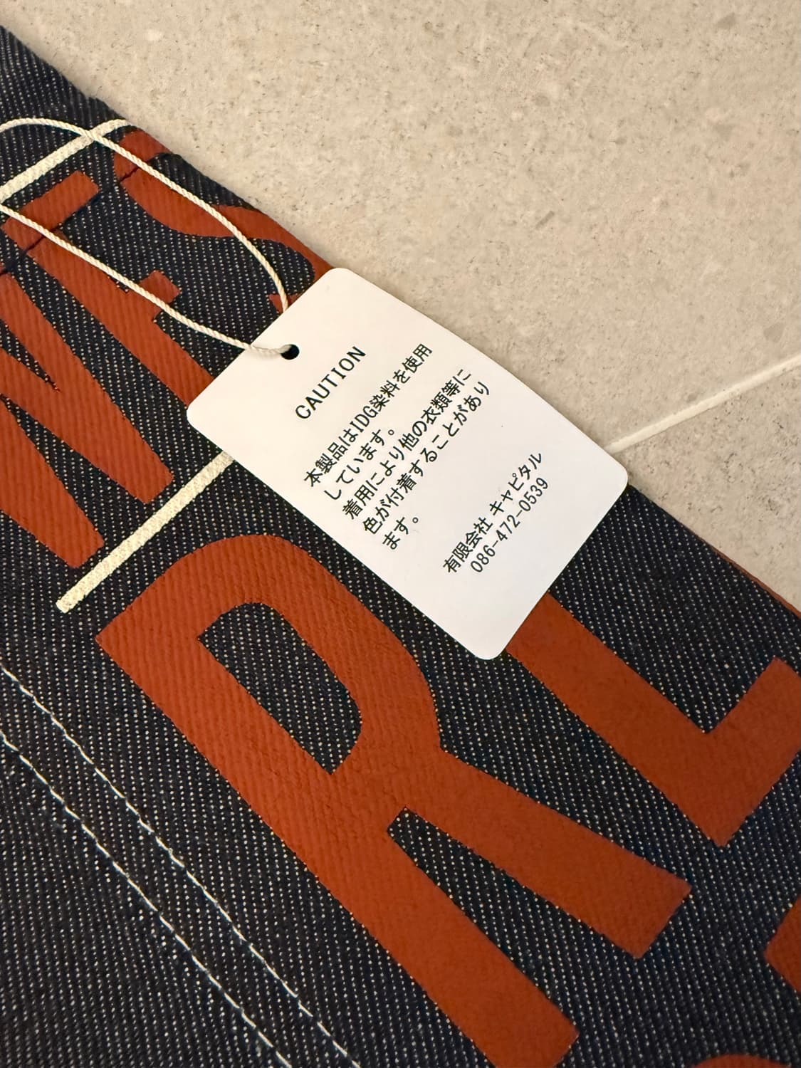 [ONE SIZE] 캐피탈 11.5온즈 데님 애드 오버롤 인디고 상품이미지8