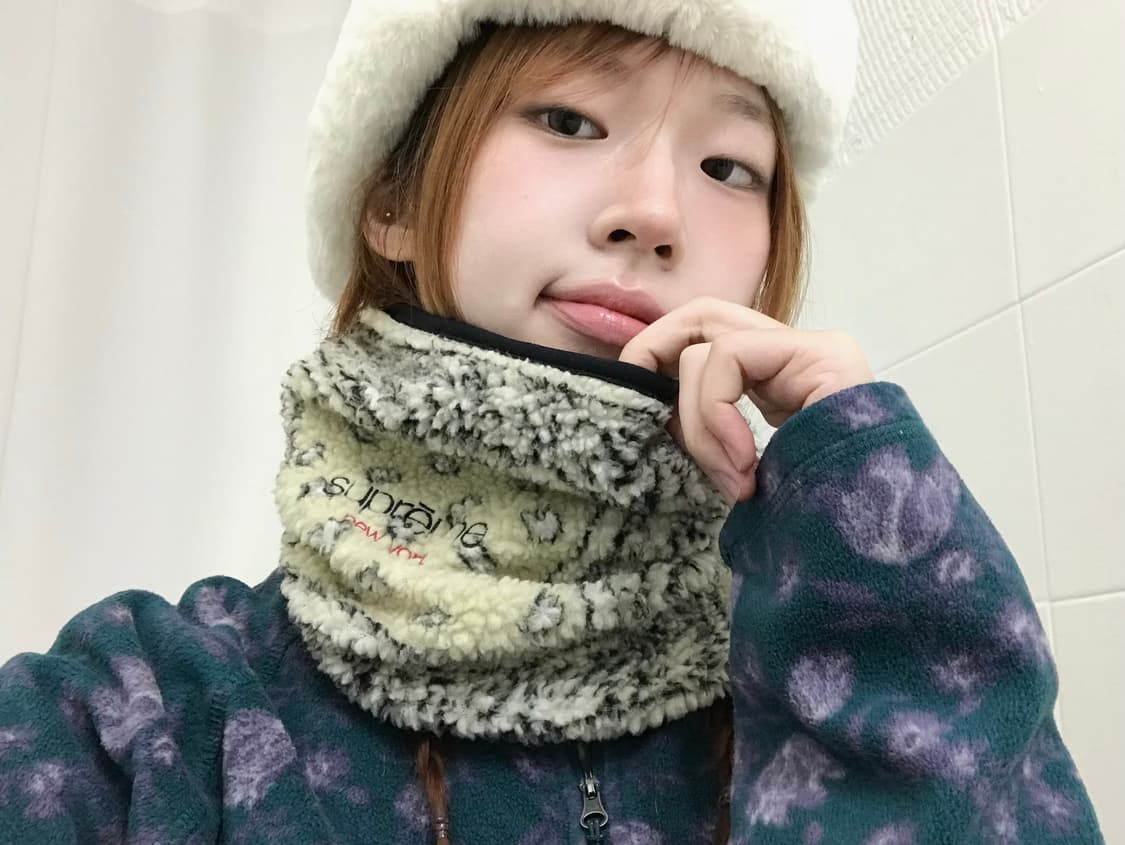 슈프림 페이즐리 플리스 넥워머 상품이미지2