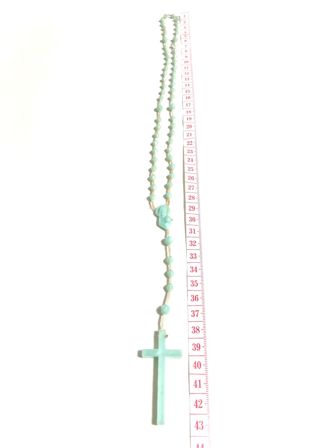 일본 빈티지 민트 로자리오 목걸이 고스 로리 펑크 갸루 그런지 페어리 상품이미지6