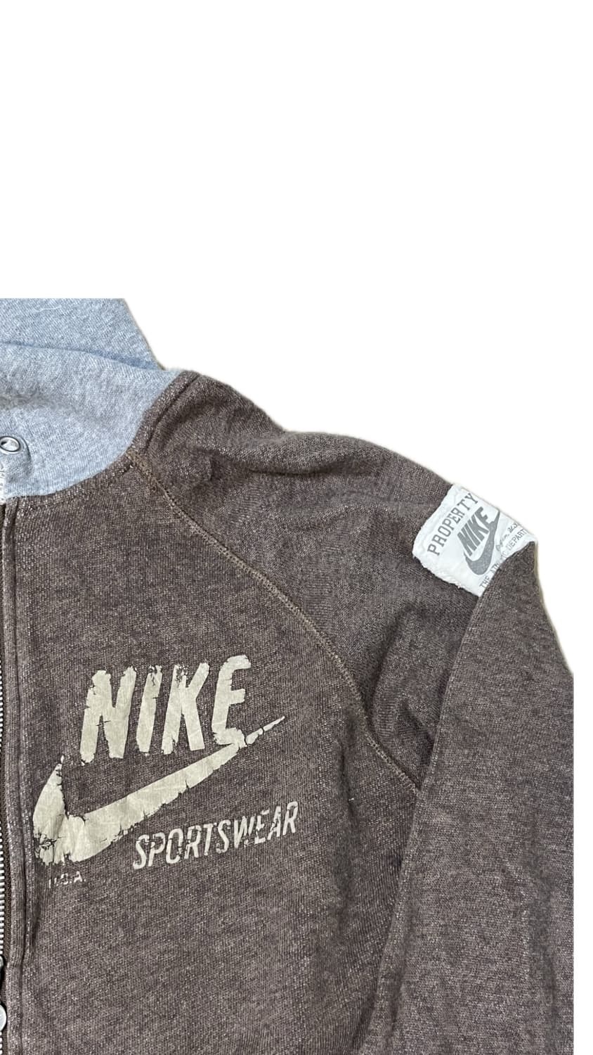 Nike 배색 후드집업 상품이미지7