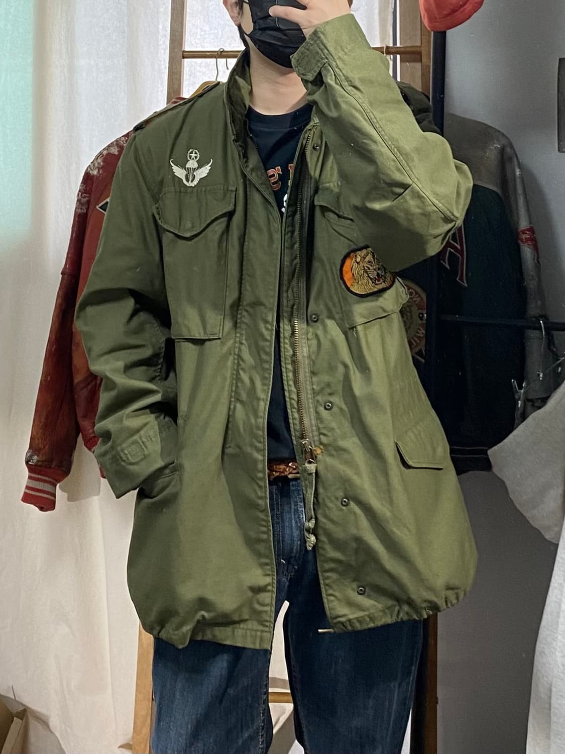 [US S] 80s 알파인더스트리 오리지널 M65 미군 필드자켓 상품이미지9