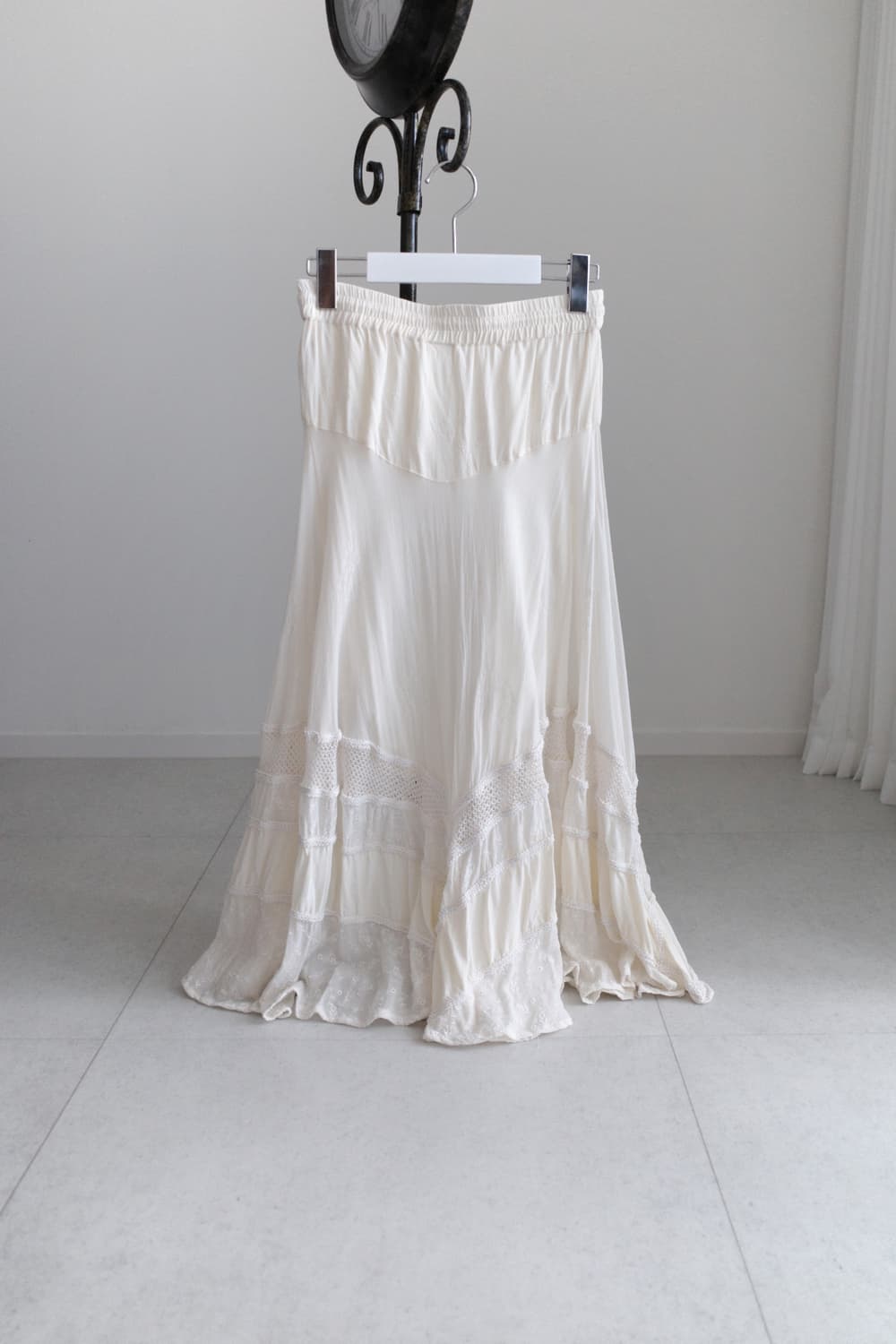bohemian lace skirt 상품이미지2