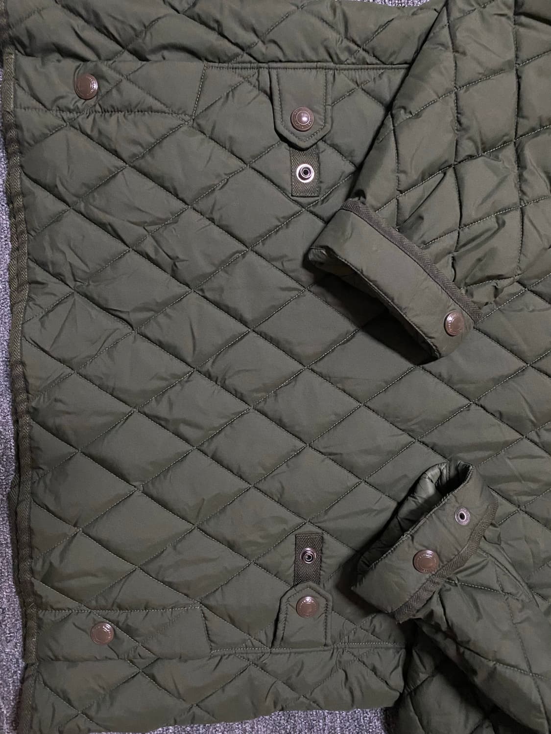 [정리중] 최신QR택 정품 폴로 랄프로렌 발수 퀼트 자켓 퀼팅 상품이미지4