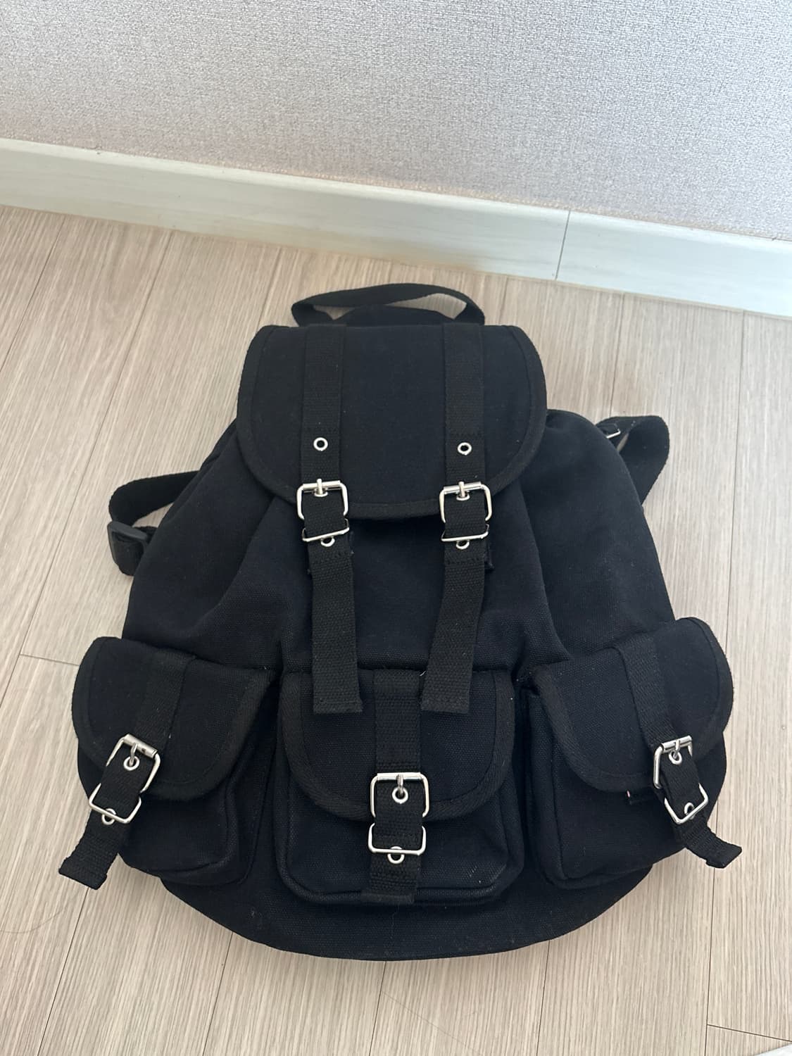 스트링 멀키포켓 백팩 상품이미지1