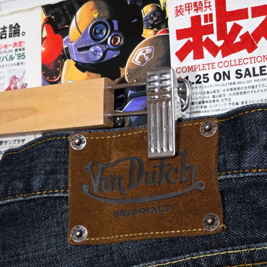 본더치 오리지널 USA 백포켓 프린팅 데님 팬츠 상품이미지4