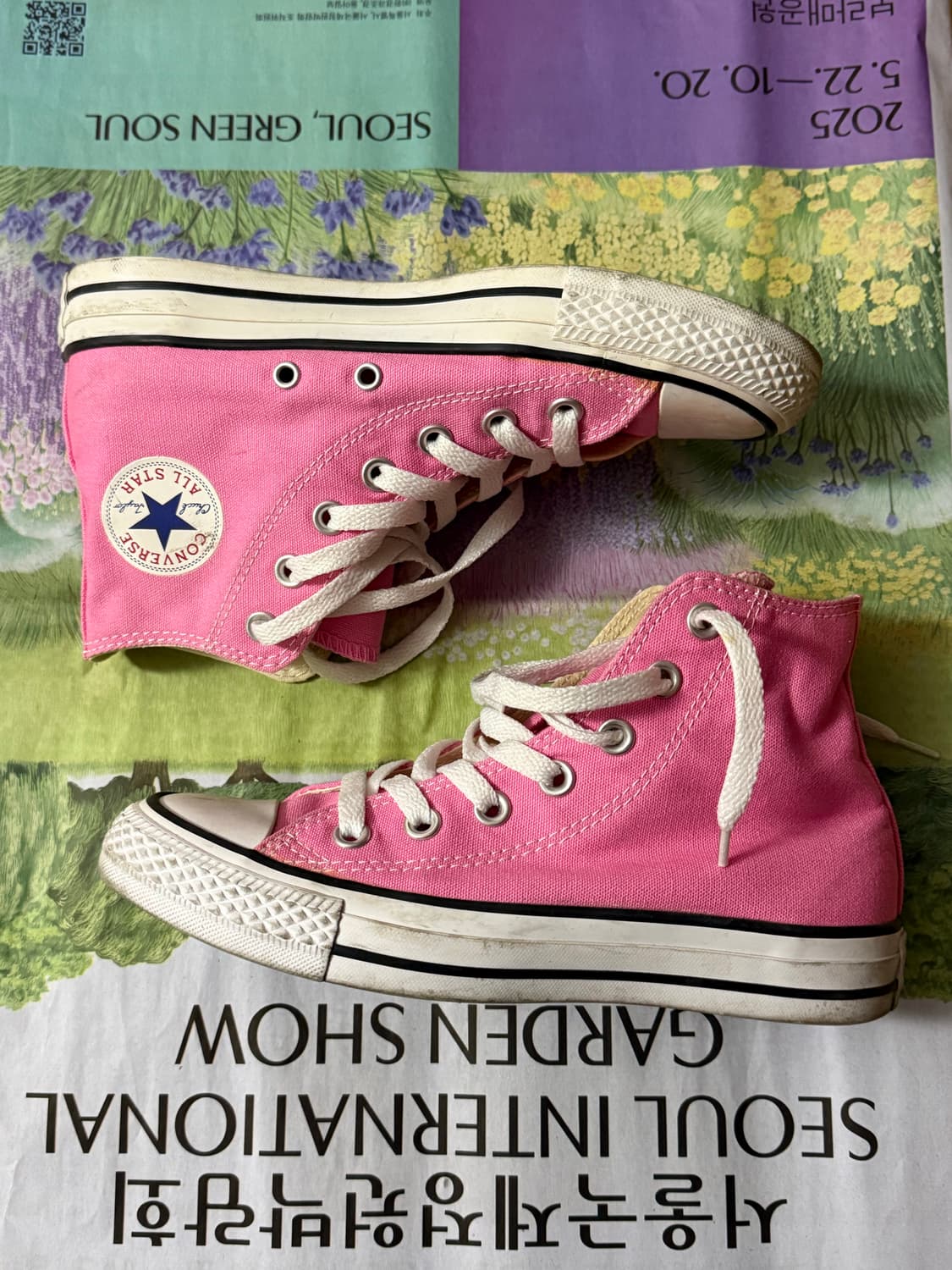 컨버스 올스타 하이 핑크 230 상품이미지1