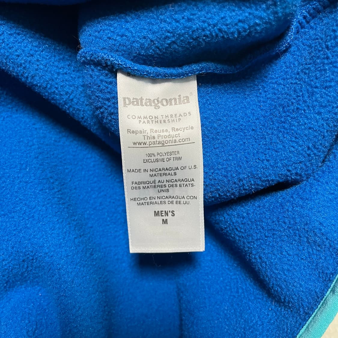 파타고니아 신칠라 반다나 블루/에픽 블루 상품이미지4