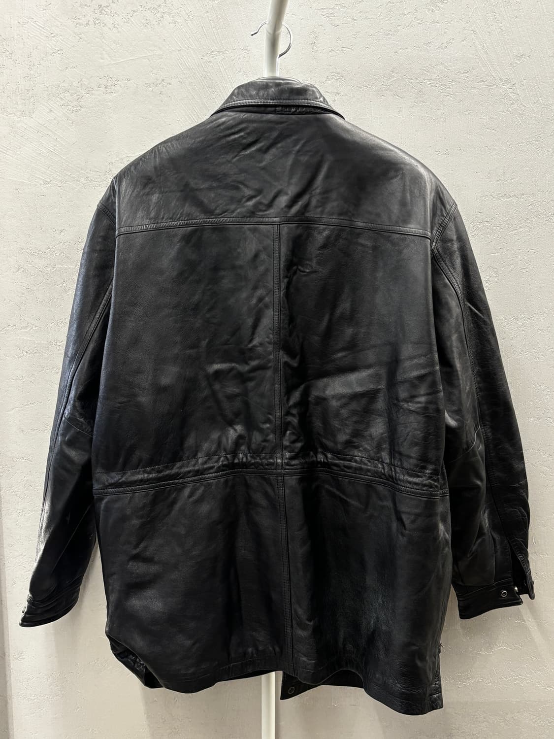 Zippit 블랙 양가죽 자켓 남성용 2XL 상품이미지7