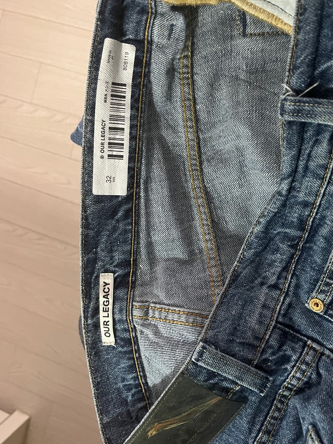 Our  Legacy 아워레가시 써드컷 블루넵(32) 상품이미지4