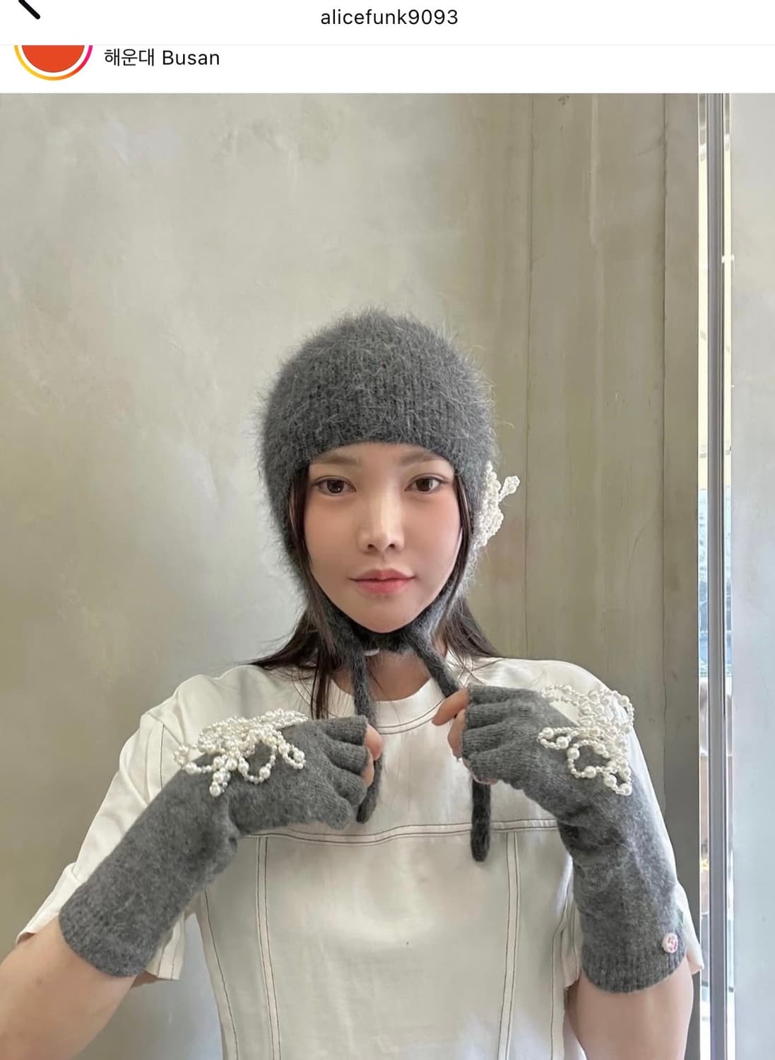 fruta 프루타 트루퍼햇 그레이 상품이미지1