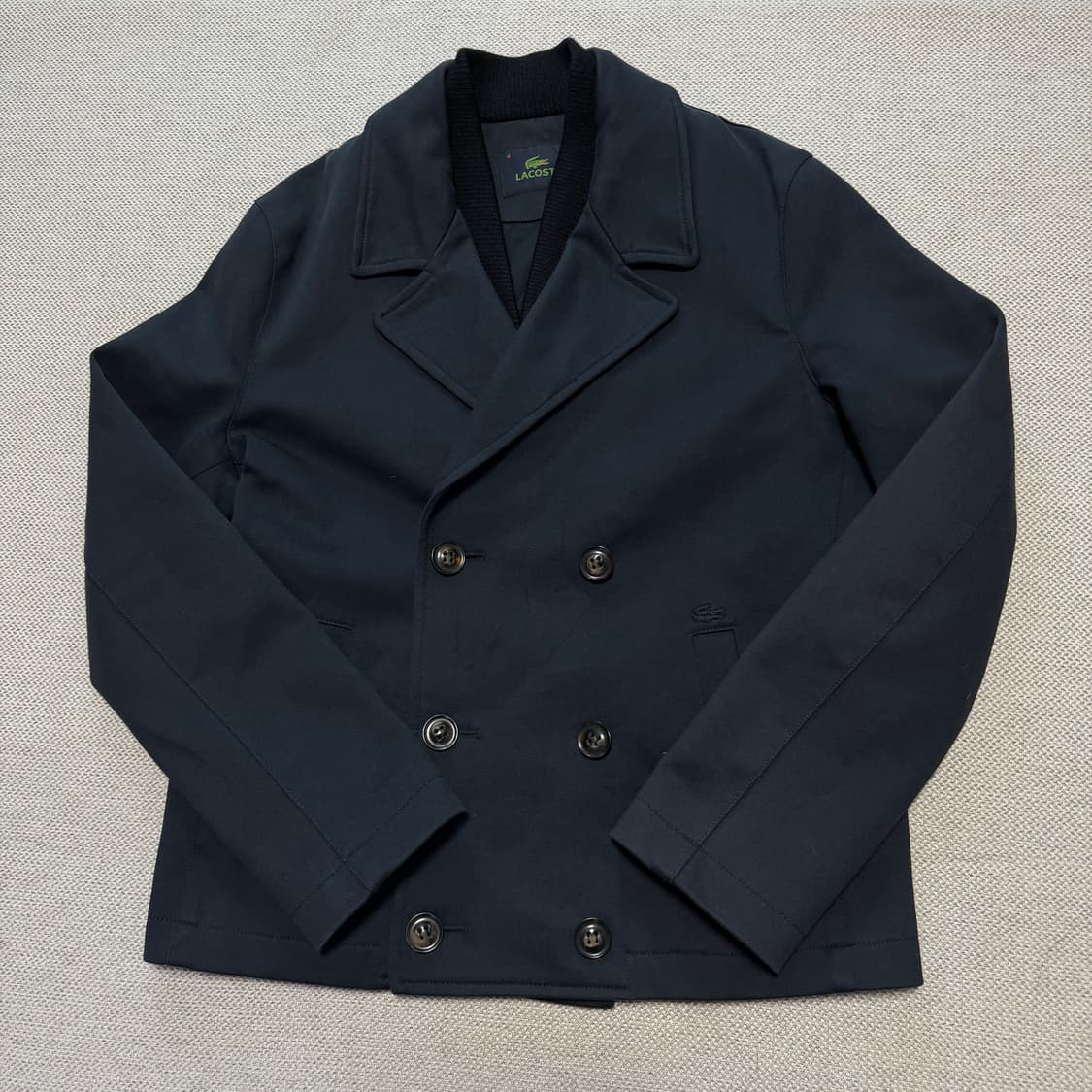 라코스테 더블 타입 코튼 하프 코트 상품이미지1