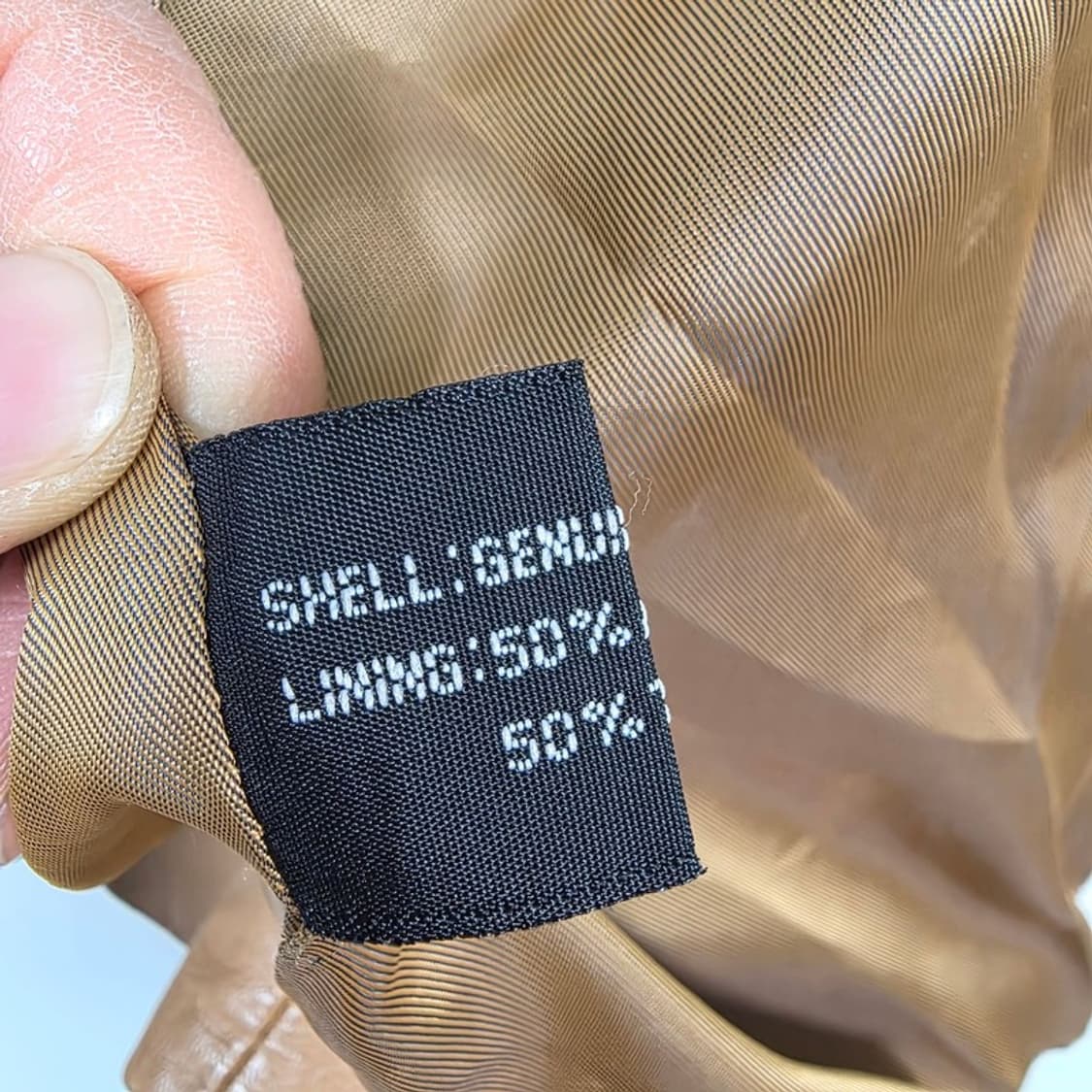 이태리 리얼 레더 3버튼 싱글 자켓 상품이미지8