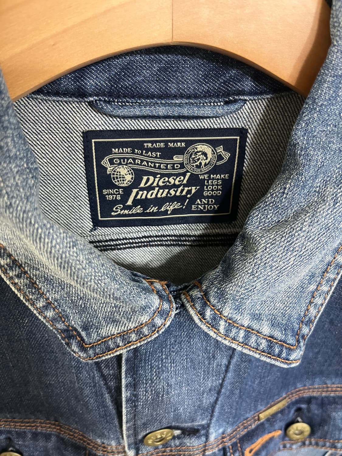 디젤 트러커 데님 자켓 청자켓 M 상품이미지6