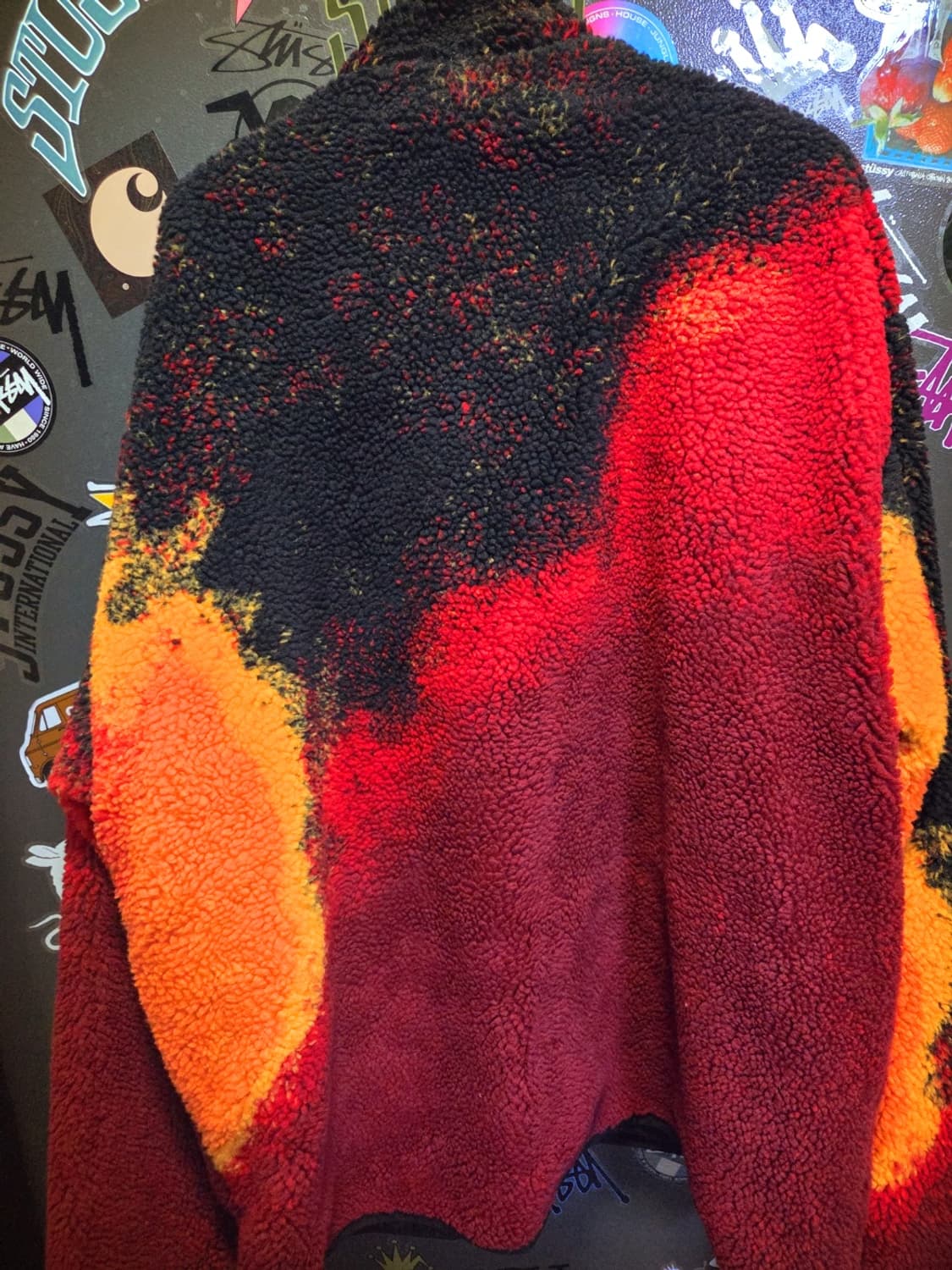 스투시 쉐르파 리버시블 자켓 라바 XL 상품이미지8