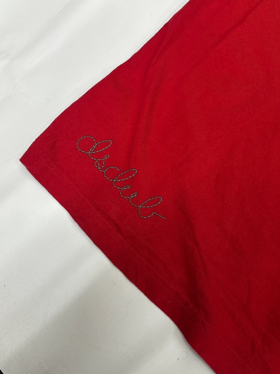 DRUG STORE’S 오버핏 프린팅 레드 반팔 티셔츠 일본 빈티지 상품이미지6