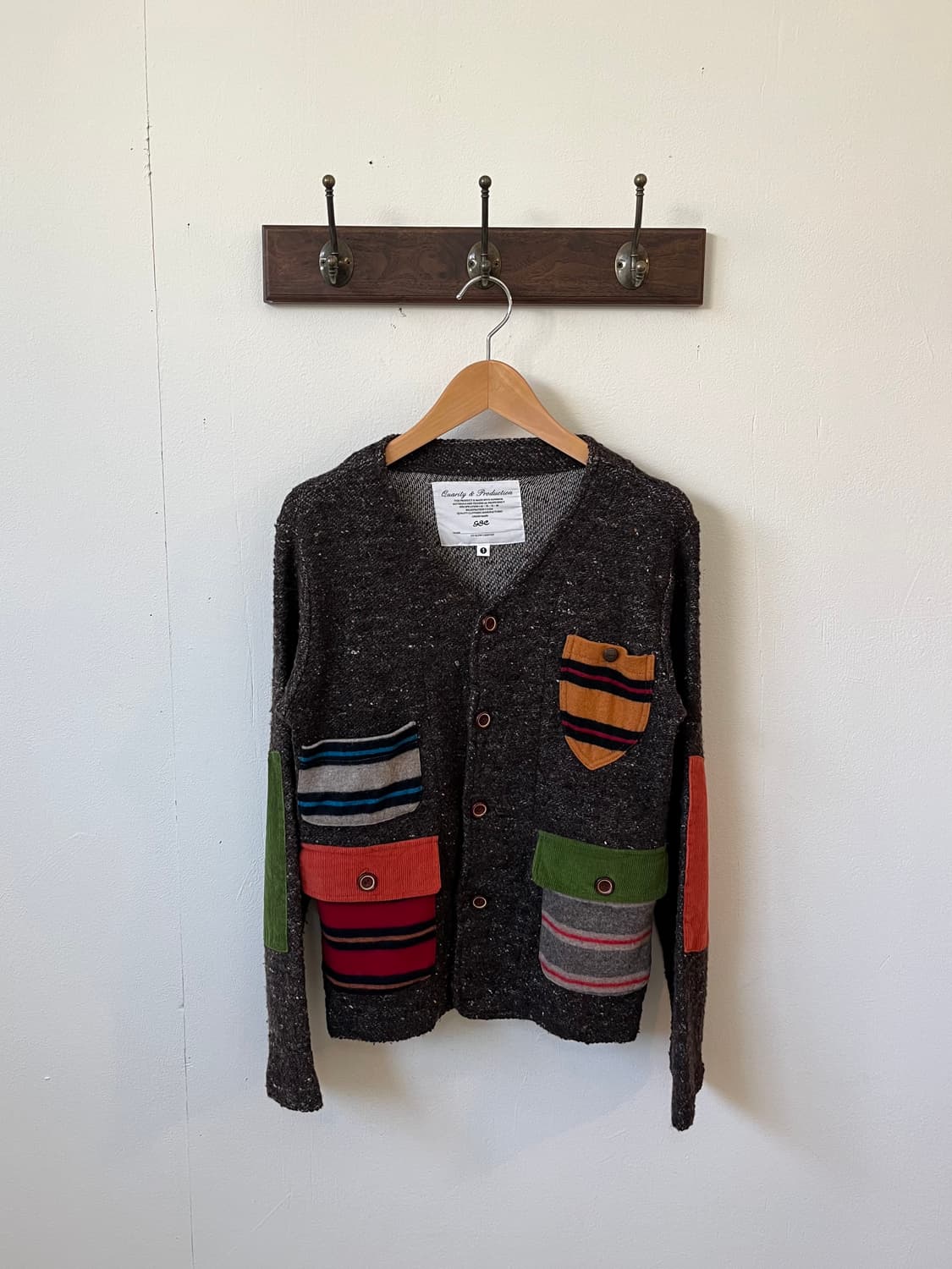 GO SLOW CARAVAN 패치워크 가디건 상품이미지2