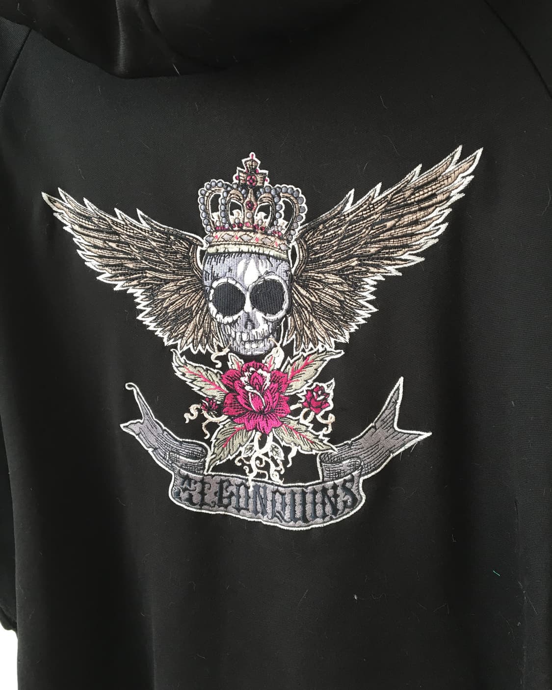 Algonquins skull patch point hood zip up 상품이미지5