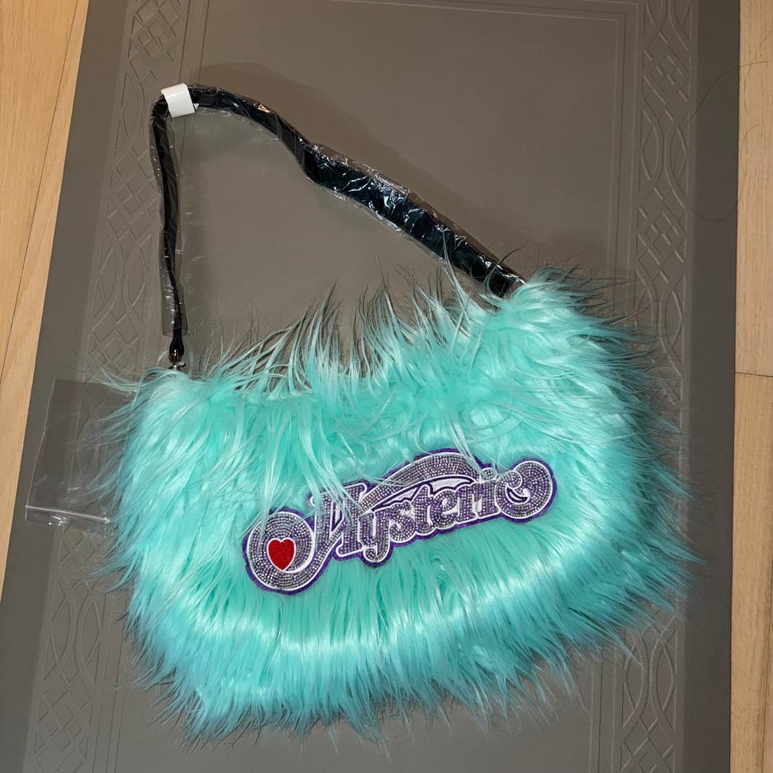 히스테릭 글래머 퍼 백 블루 상품이미지6