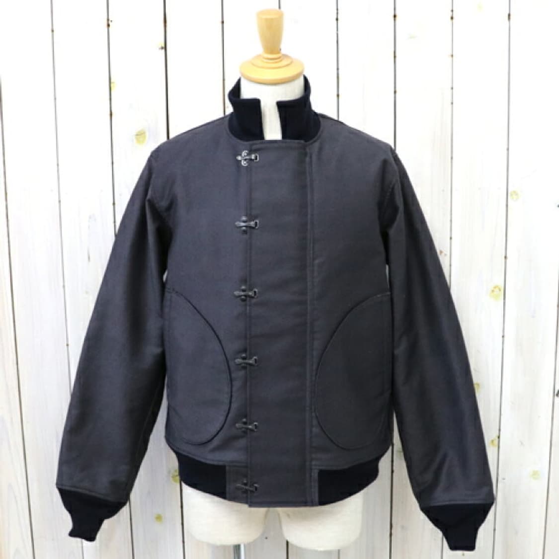 웨어하우스 Lot 2183 N-1 윈터 자켓 후크 프론트 네이비 42 상품이미지3