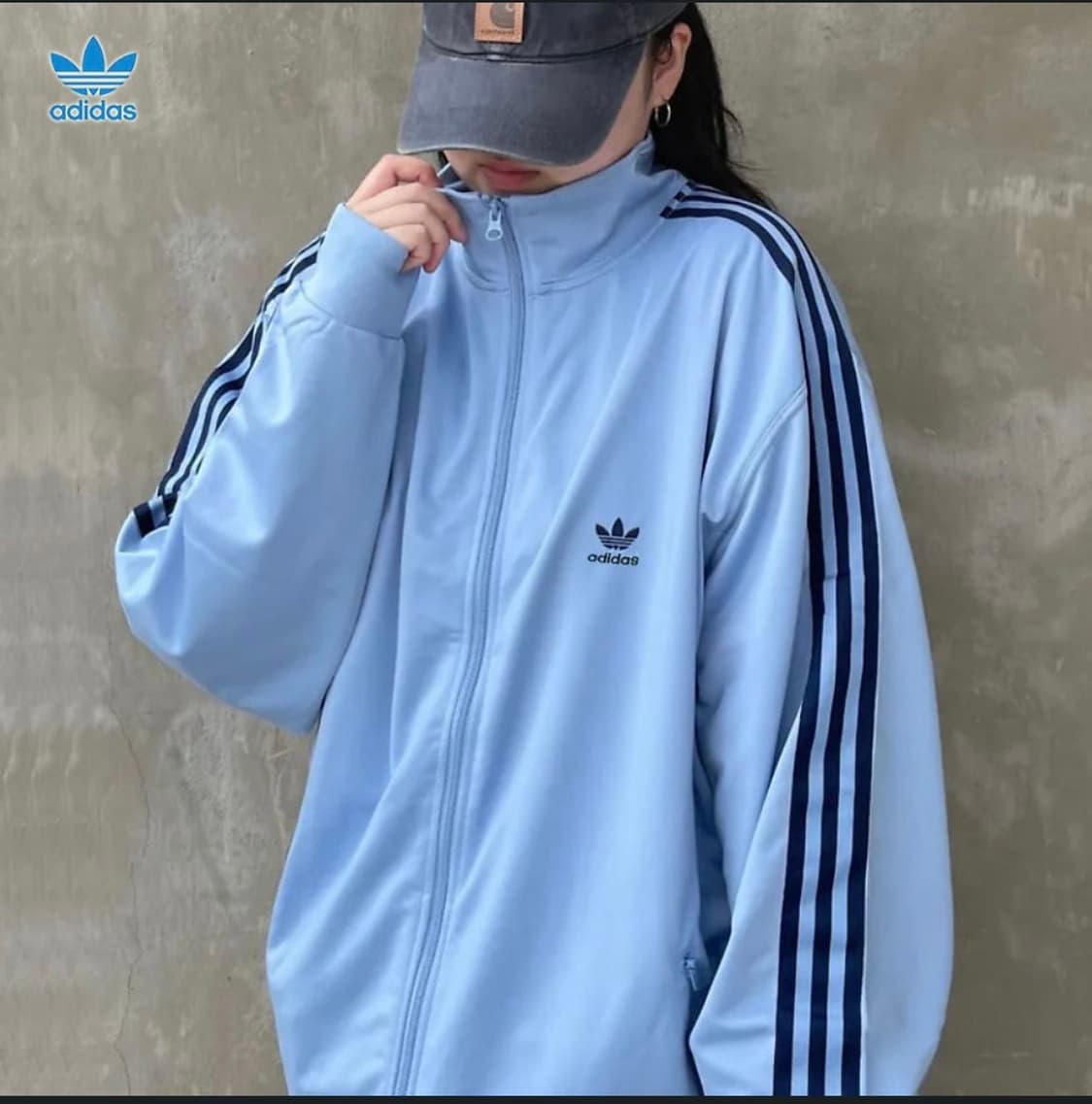 [XL] 아딜레늄3 트랙탑 블루 새상품 상품이미지1