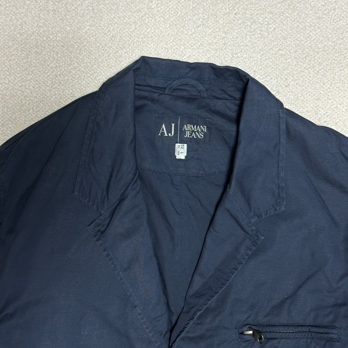아르마니 진스 린넨 자켓 상품이미지5