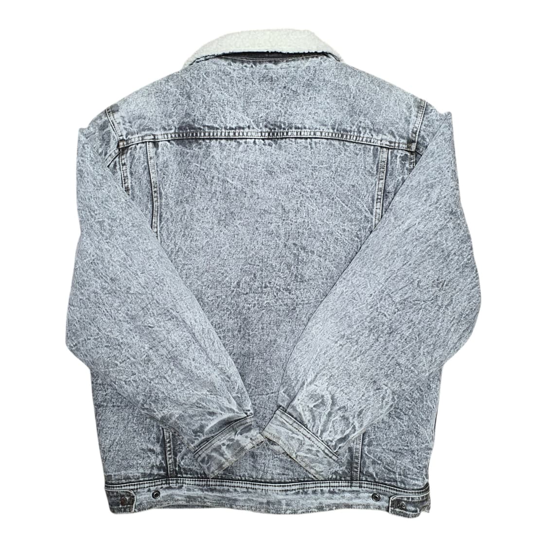 ✨ (바배) 써지오 바렌테 80s 데님 무스탕 자켓 상품이미지2