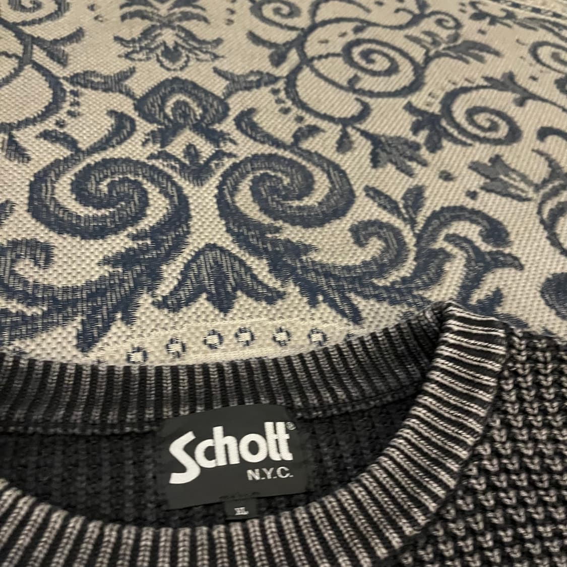 XL SCHOTT 니트/W2333 상품이미지4