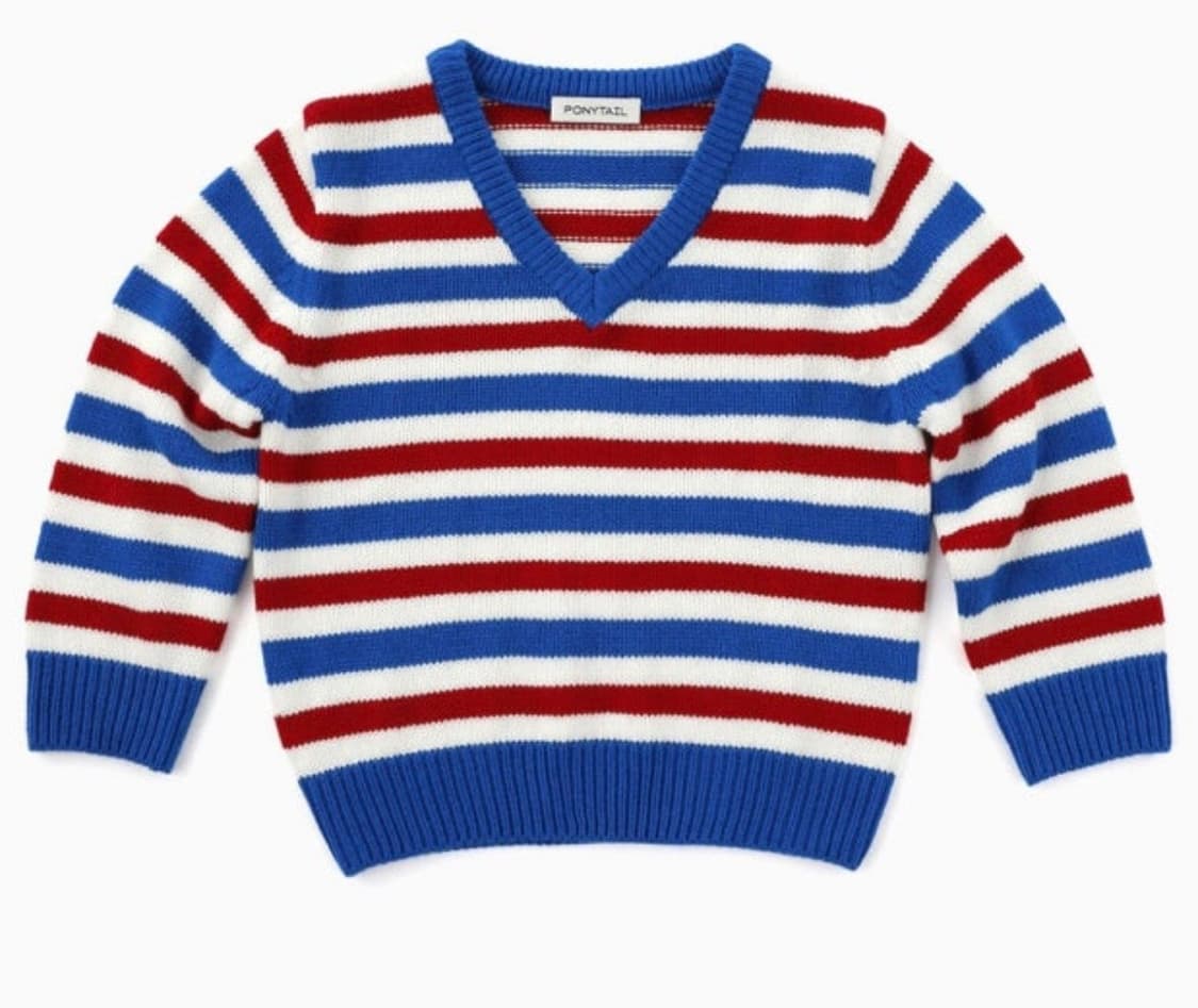 포니테일 빠삐용 니트 상품이미지1