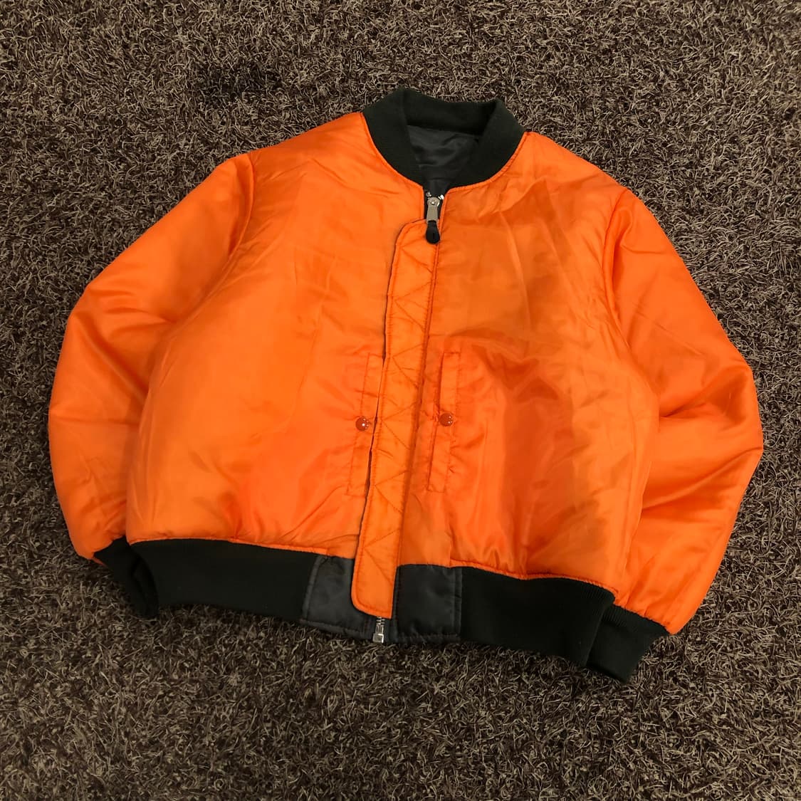 로스코 리버시블 나일론 봄버 MA-1 플라이트 항공 점퍼 상품이미지5