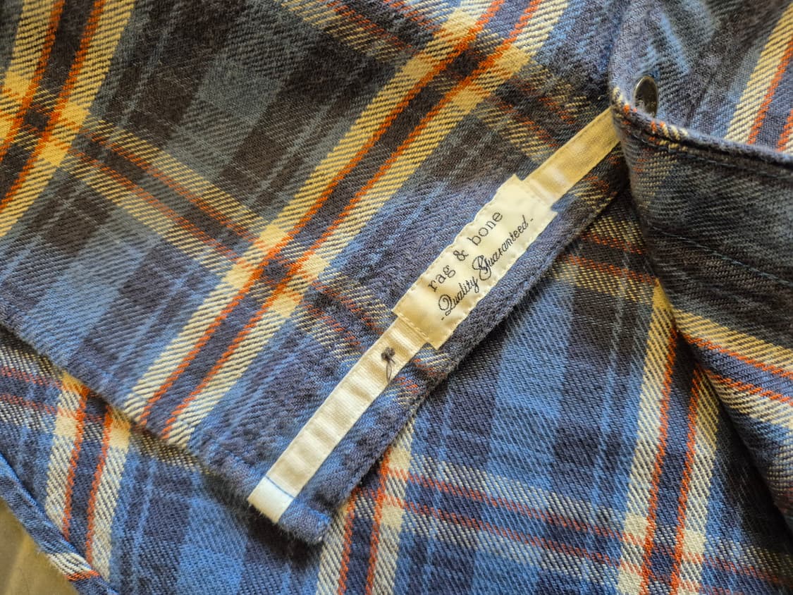 rag&bone 플란넬 셔츠 상품이미지5