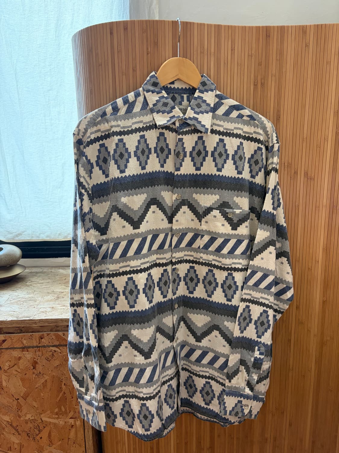 Happy Life Ethnic Shirt 상품이미지5