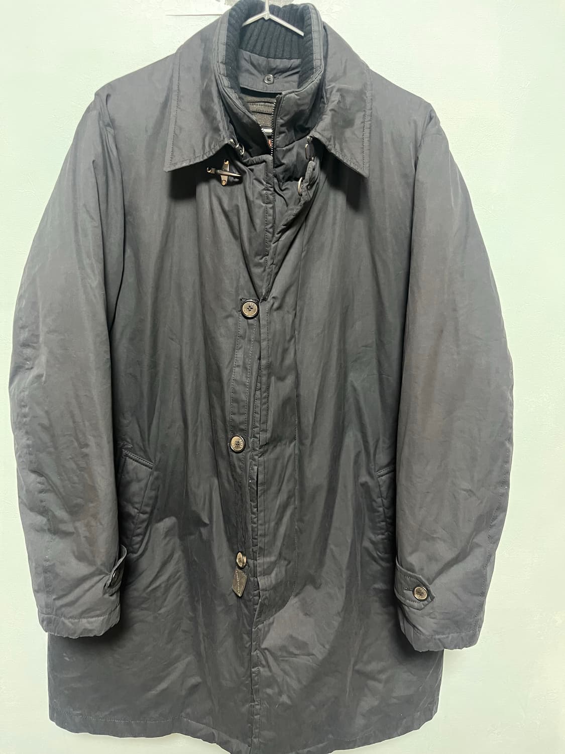 닥스(DAKS) 블랙 남성 구스다운 패딩자켓 상품이미지1