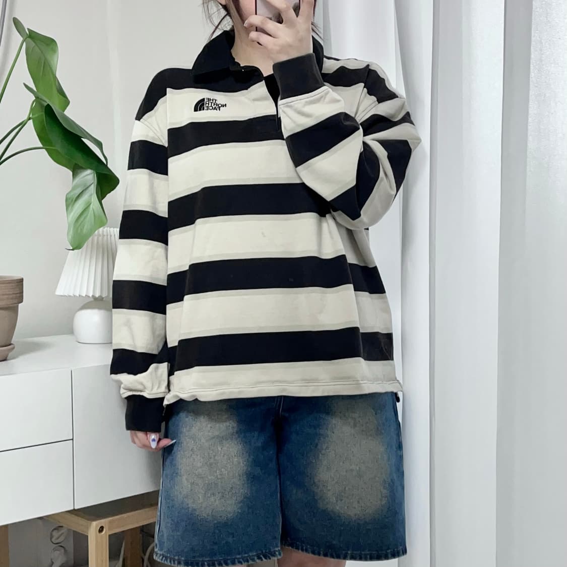 [정품] 노스페이스 베이지 단가라 카라티 [ L ] 상품이미지3