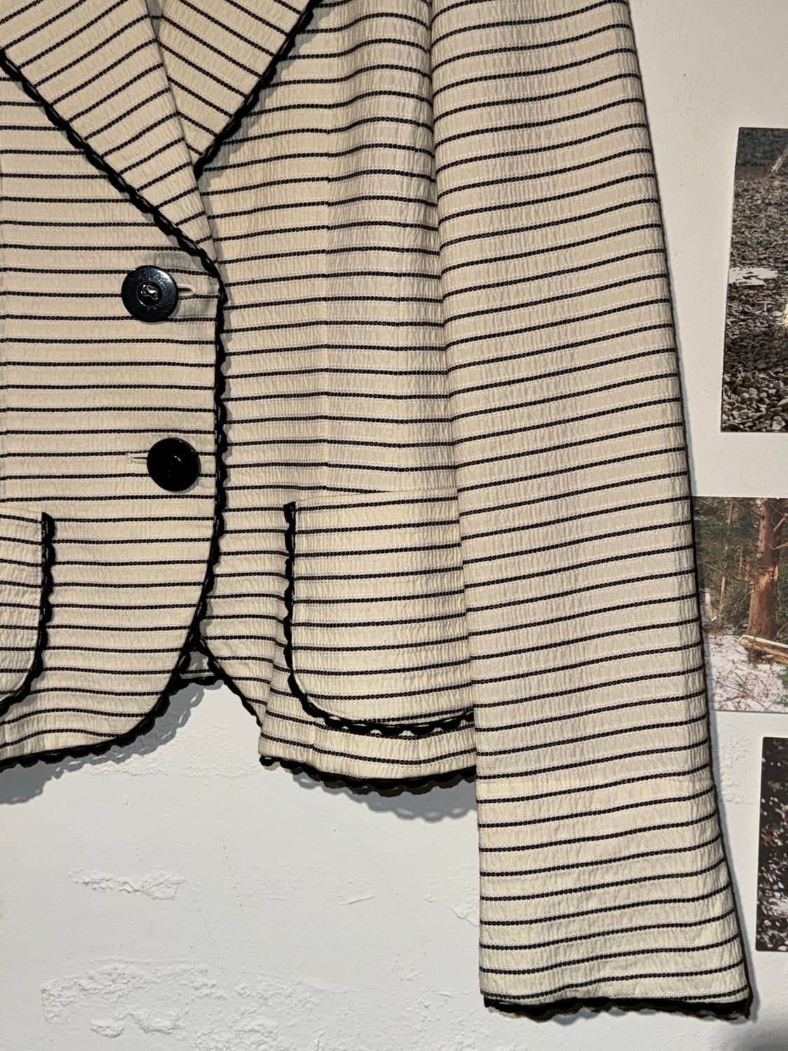 스트라이프 자켓 상품이미지5