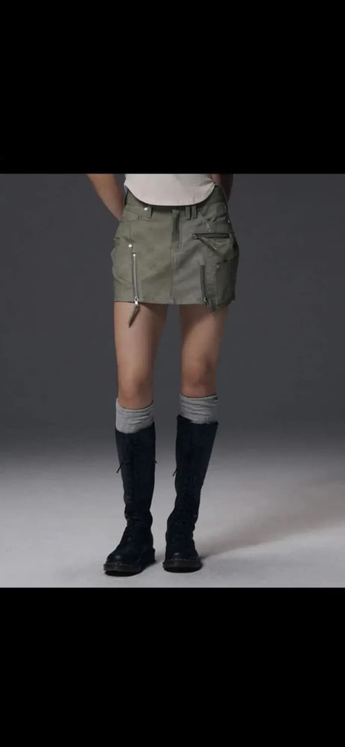 낫포너드 레더자켓 & 레더스커트 상품이미지2