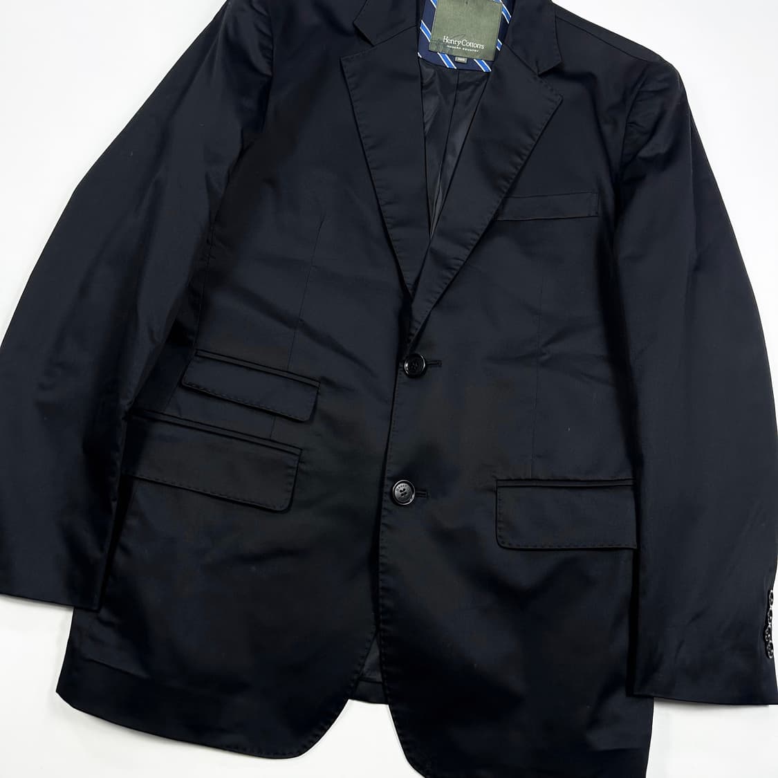 헨리코튼 클래식 투버튼 블레이져 자켓 L 상품이미지3