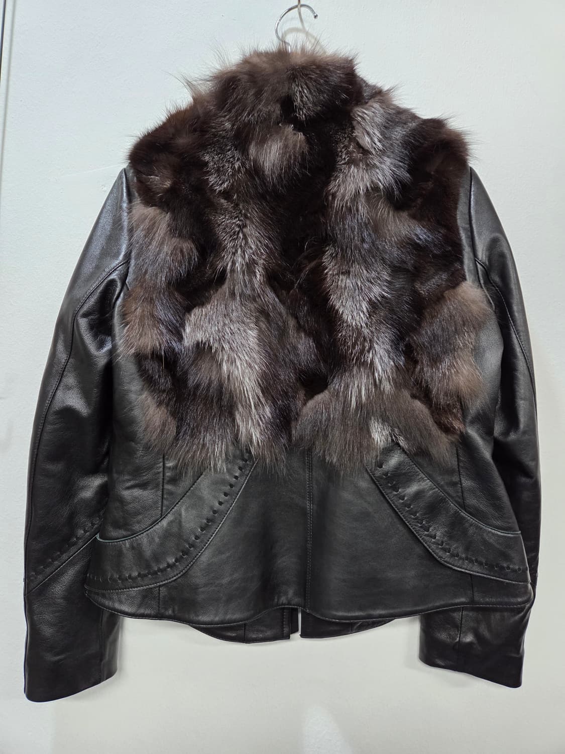 Arte Inter 양가죽 폭스퍼 쟈켓 점퍼 Y2K 상품이미지5