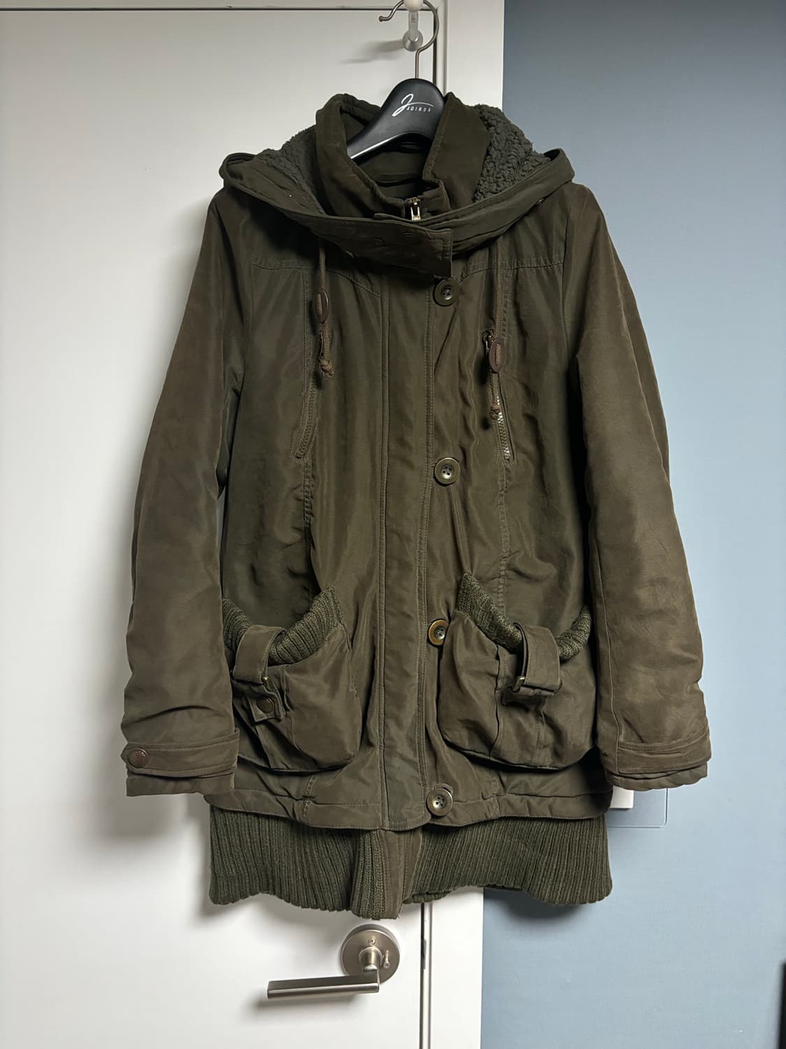 차일드매거진 빈티지 라방 카키 야상 상품이미지1