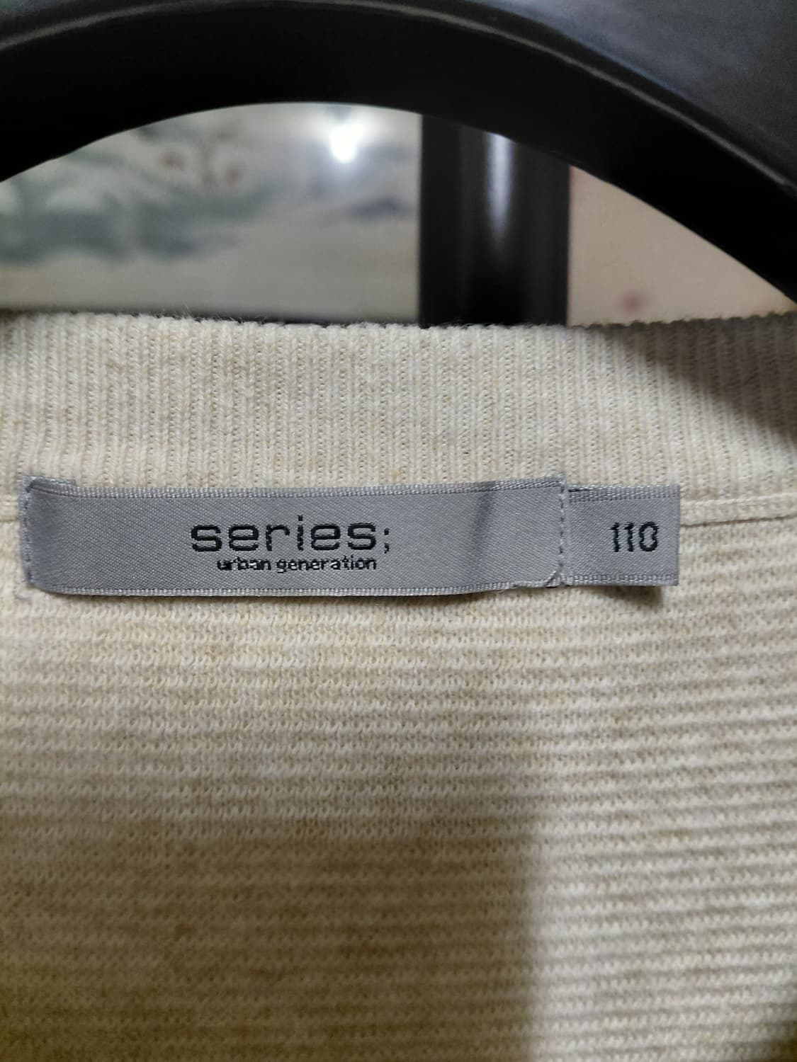 [시리즈]리브드 캐시미어 블렌드 스웨터110사이즈 상품이미지3