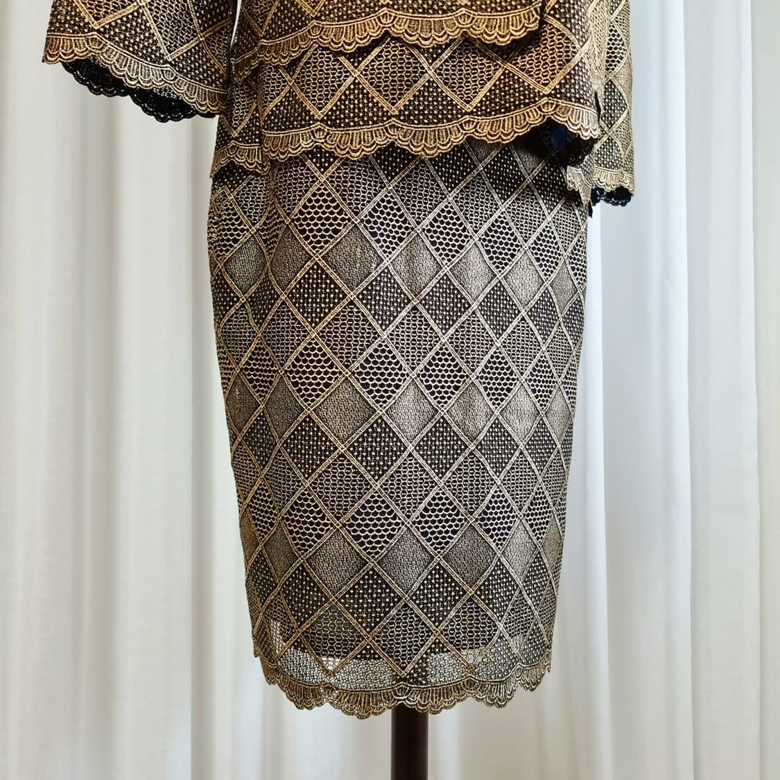 센죤 St.John 센존 금사 쓰리피스 셋업 (55)새상품/구매200중반 상품이미지5